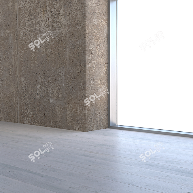 Seamless Plaster Texture: High Resolution, Detailed 3D model image 3