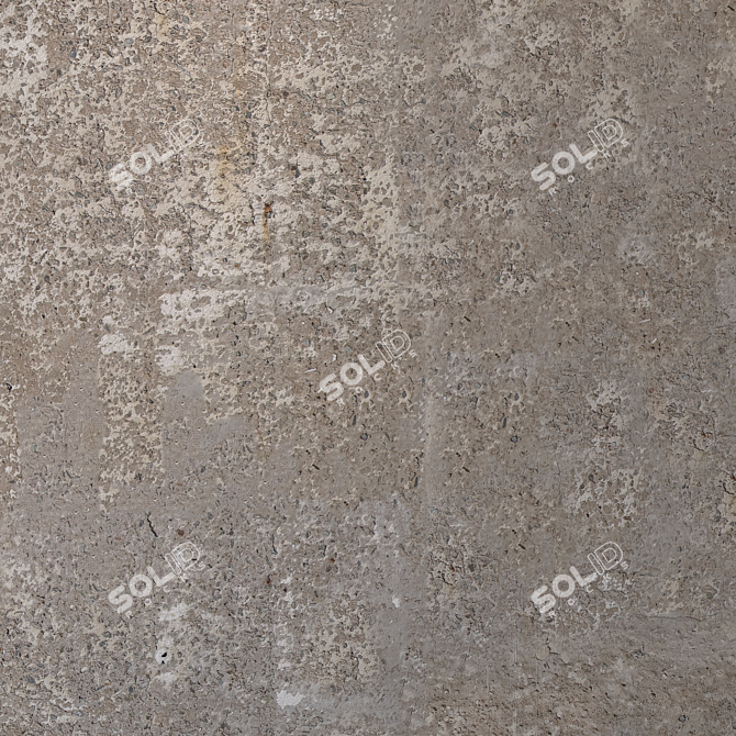 Seamless Plaster Texture: High Resolution, Detailed 3D model image 4