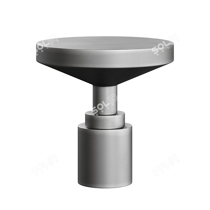 Chess Piece Sculptural Side Table 3D model image 3
