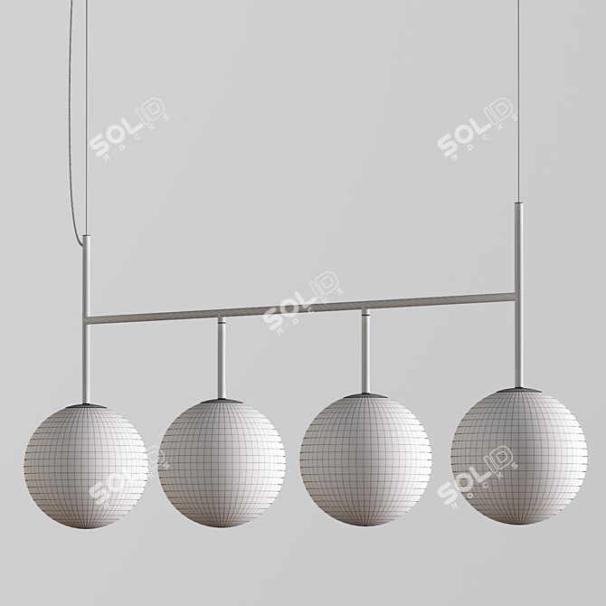 Contemporary Pendant Lights: Stylish & Budget-Friendly 3D model image 2