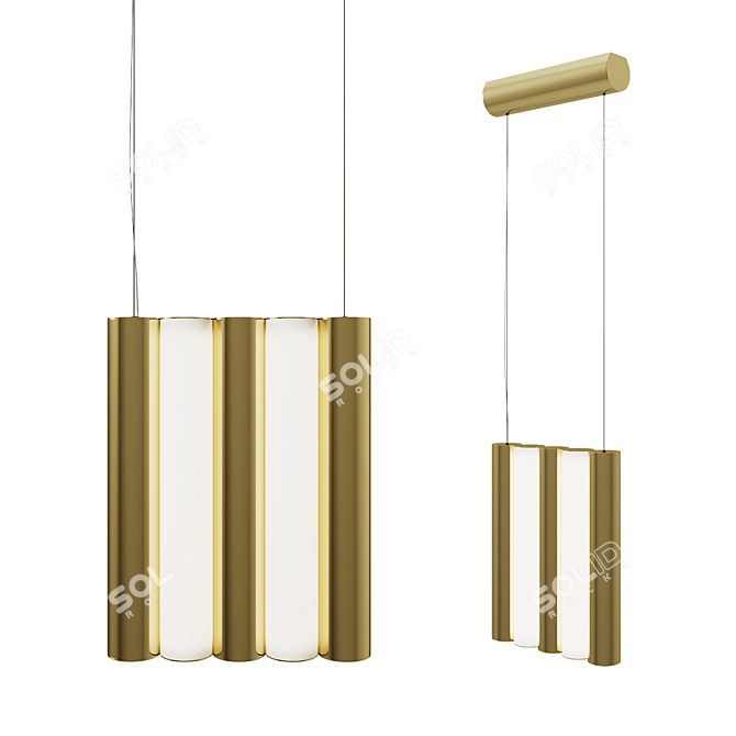 Gamma L 5 Pendant Suspension 3D model image 5