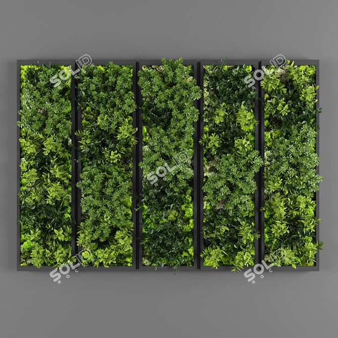 Polys Vertical Garden 134 3D model image 1