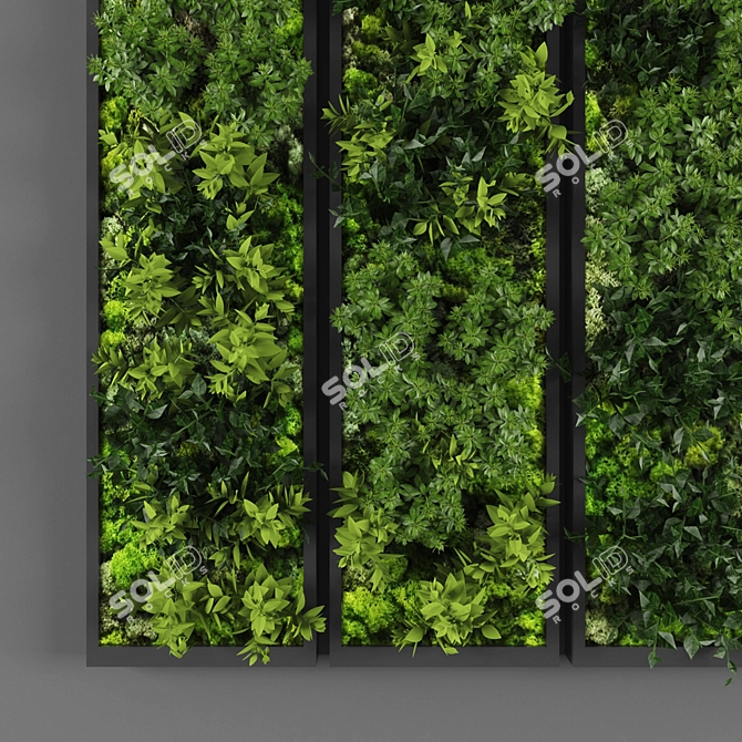 Polys Vertical Garden 134 3D model image 2