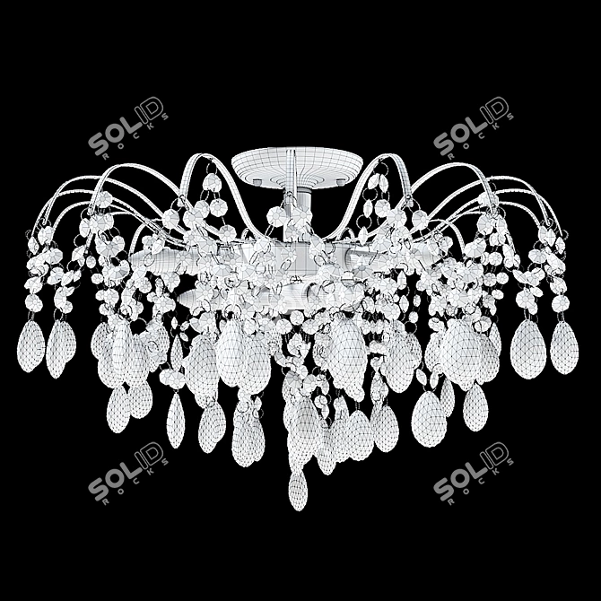 Contemporary Chandelier: MW-Light Breeze 3D model image 3