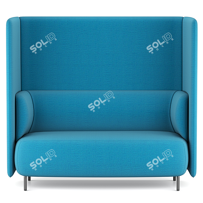 Italian Design: Pedrali BUDDY HUB Sofa 3D model image 1