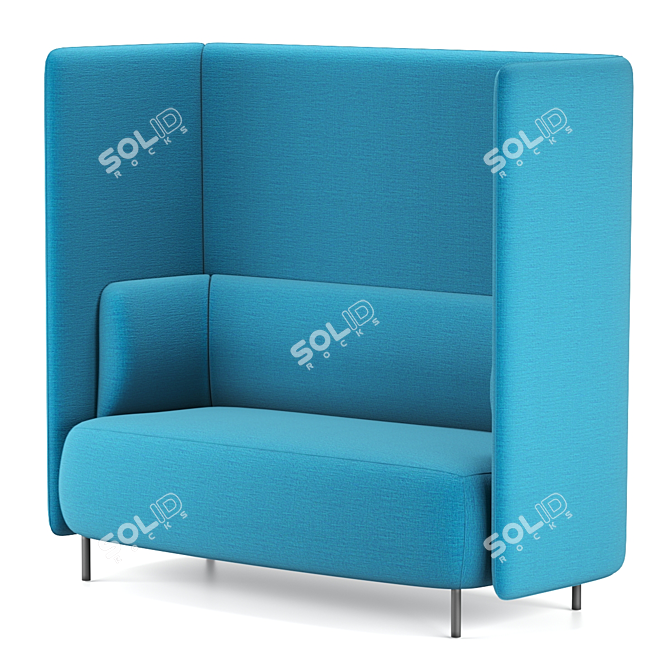 Italian Design: Pedrali BUDDY HUB Sofa 3D model image 2