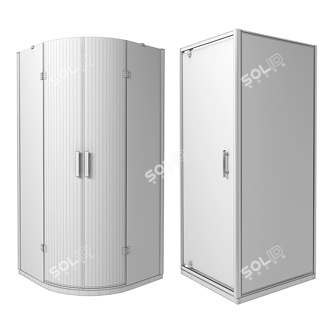 Omnires Shower Enclosures - Perfectly Designed & Easy to Install 3D model image 5