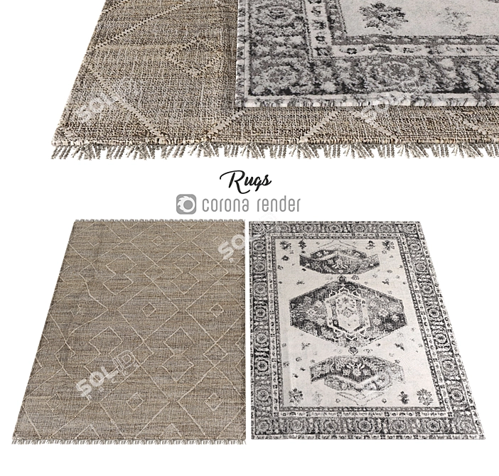 Luxury Carpets - 280 336 Polys 3D model image 1