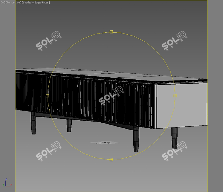 Modular KSOLIT Console 3D model image 2