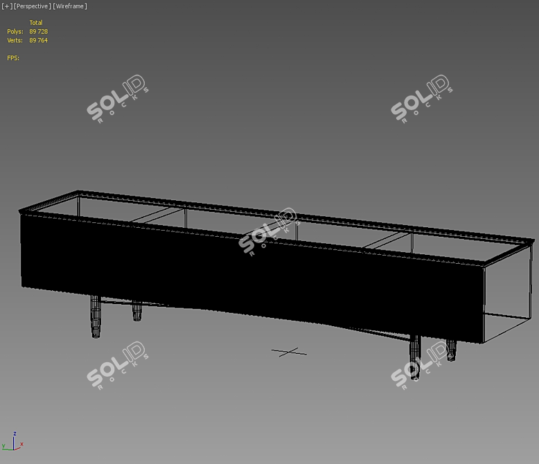 Modular KSOLIT Console 3D model image 3