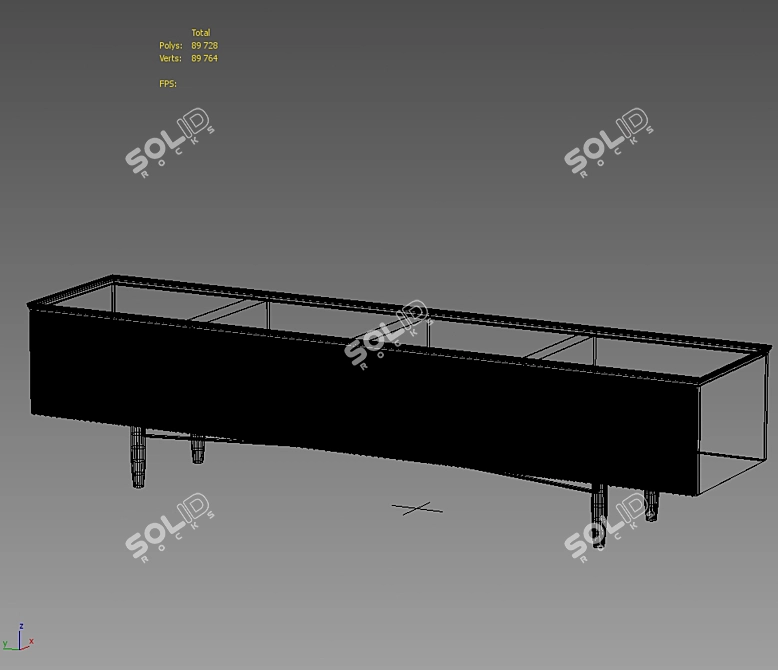 Modular KSOLIT Console 3D model image 4