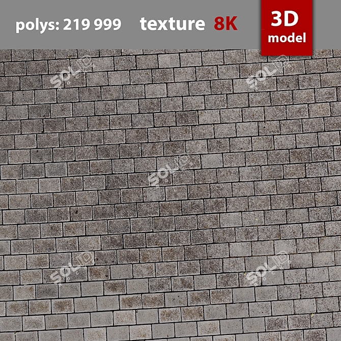 High-Quality Paving Stones - Perfect for Any Project! 3D model image 2