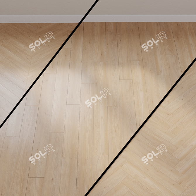 Nevada Oak Laminate Flooring 3D model image 1