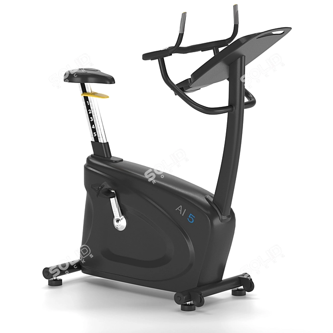 AnyFit Fitness Equipment: Al-5R Treadmill | Al-5V Exercise Bike | LED S-3 Stair Climber 3D model image 9