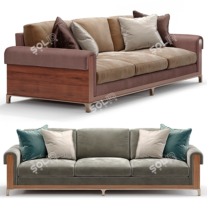 Philip Nimmo Newman Sofa 3D model image 1