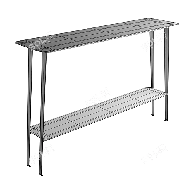 La Redoute Hibe Console - Modern and Compact Design 3D model image 2