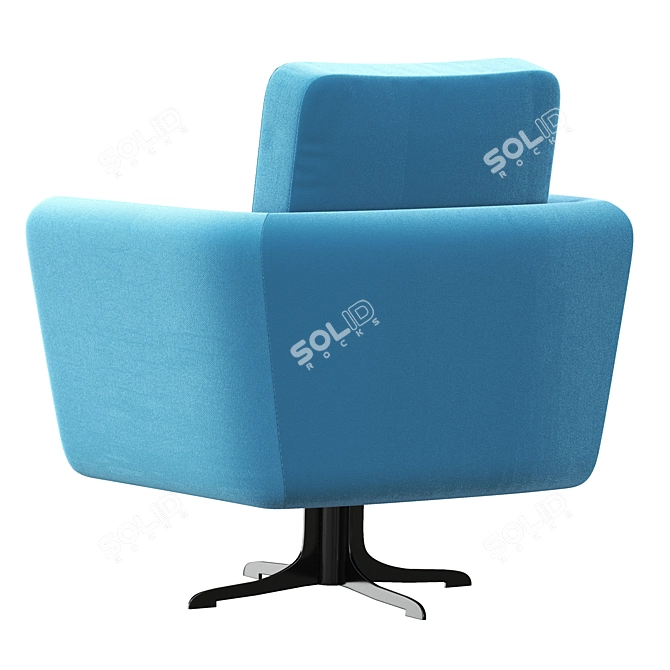 Modernity in Motion Swivel Armchair 3D model image 4