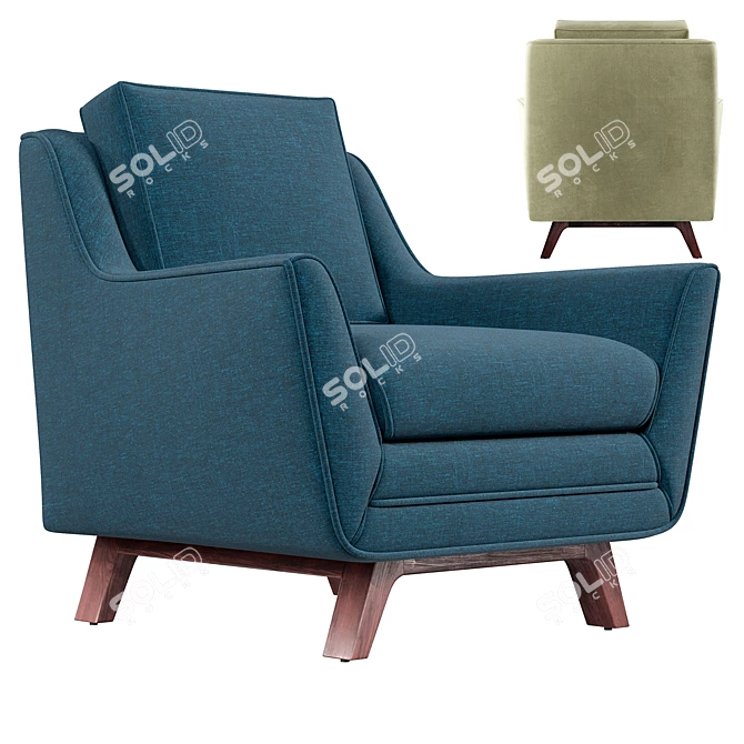 Contemporary CF3041 Chair 3D model image 3