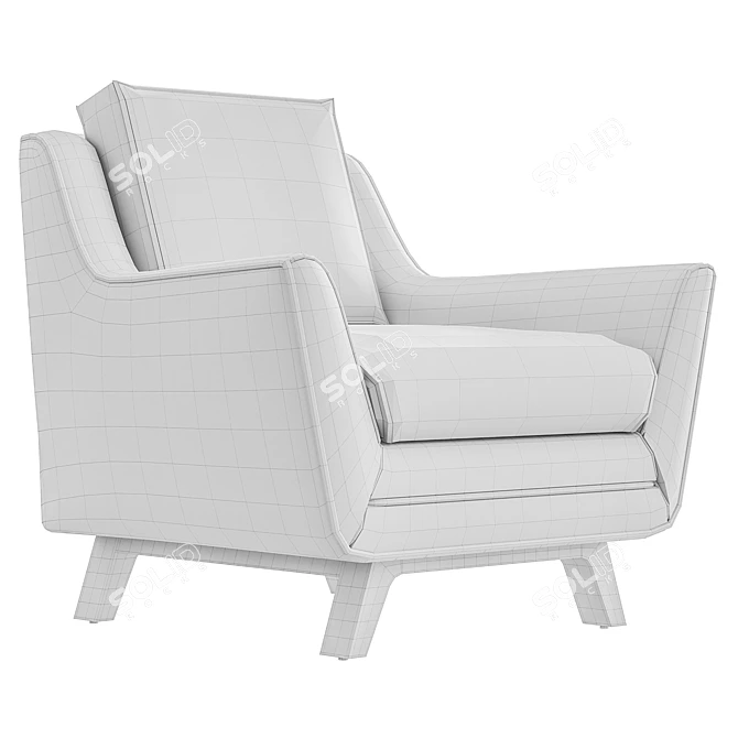 Contemporary CF3041 Chair 3D model image 5