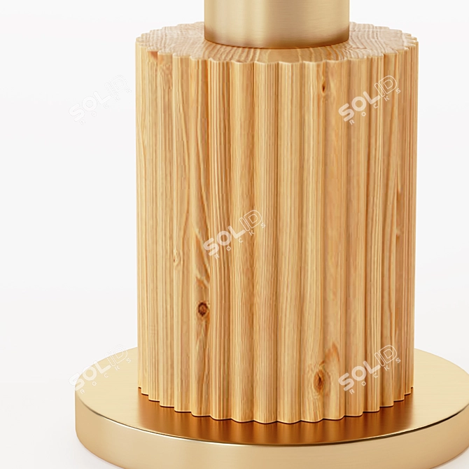 Modern Elegance  Bridaine Table Lamp 3D model image 3
