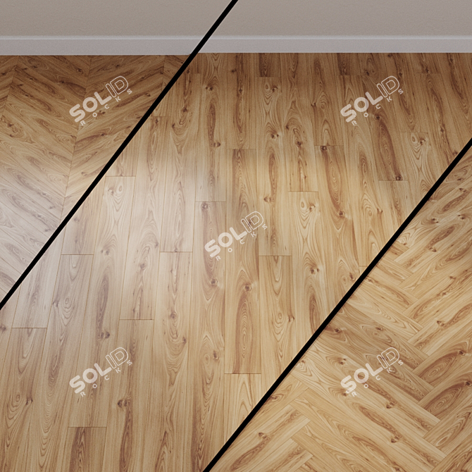 Canadian Elm Laminate: Kronospan Castello 3D model image 1