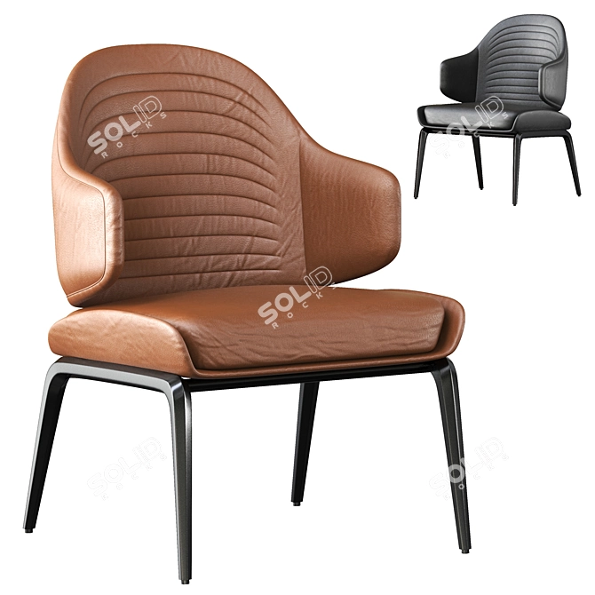 Reflex Pininfarina Vela Lounge 3D model image 1