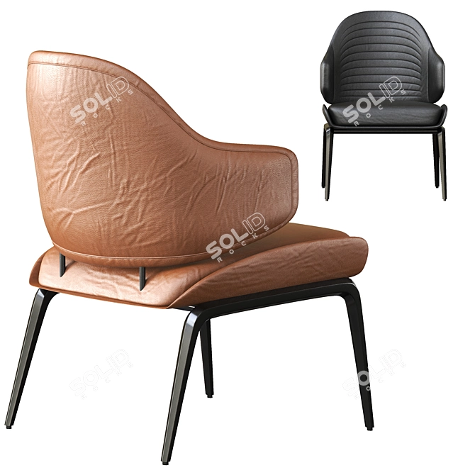 Reflex Pininfarina Vela Lounge 3D model image 4