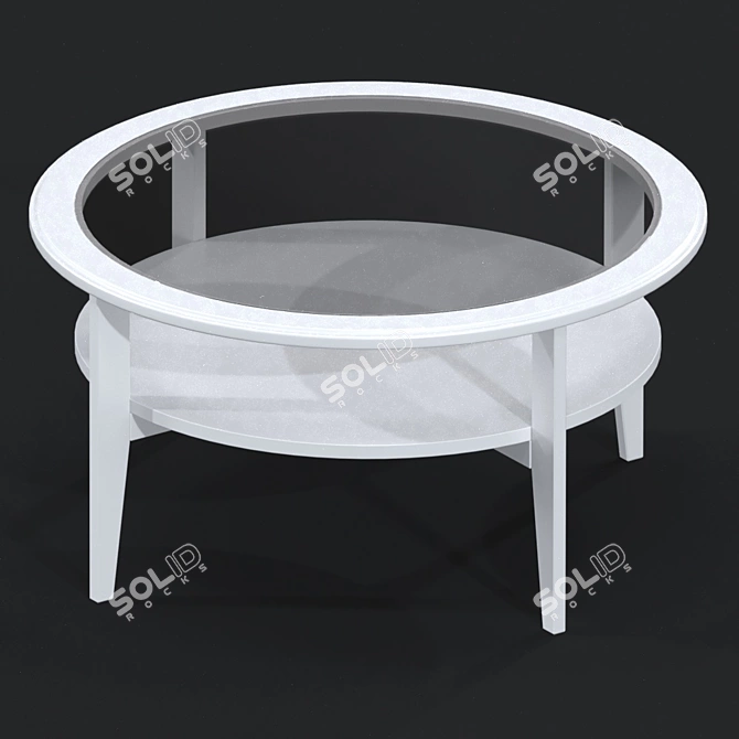 Sleek Barista Coffee Table 3D model image 2