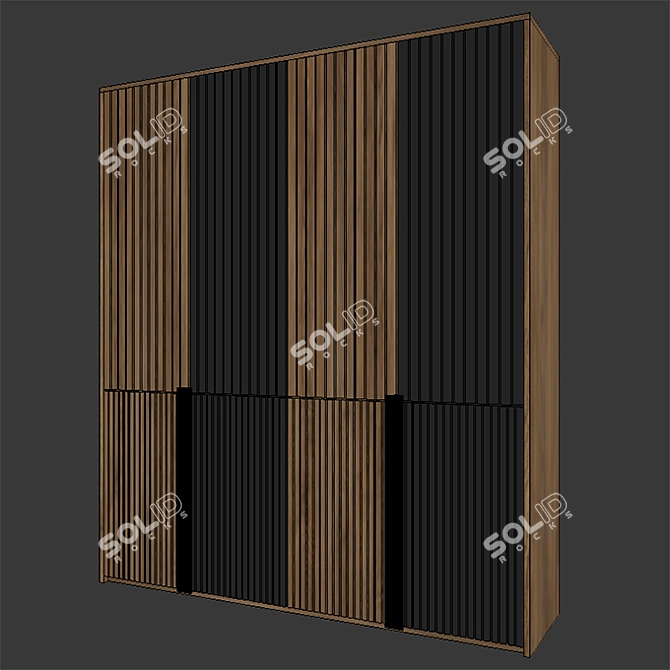 Modern Shelf Design 018 3D model image 3