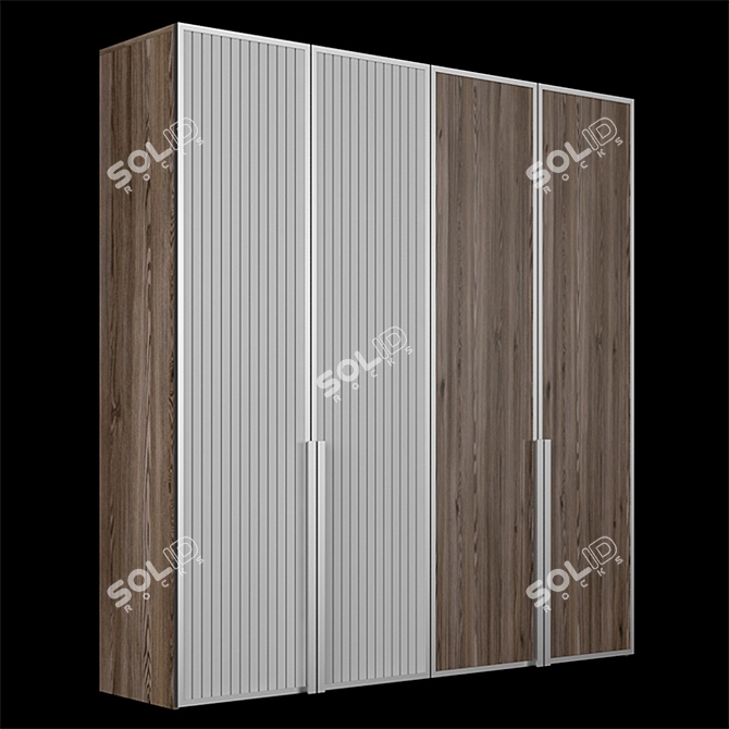 Modern Shelf Design 3D model image 1