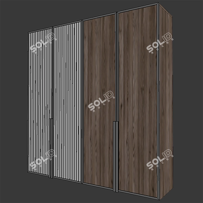 Modern Shelf Design 3D model image 3