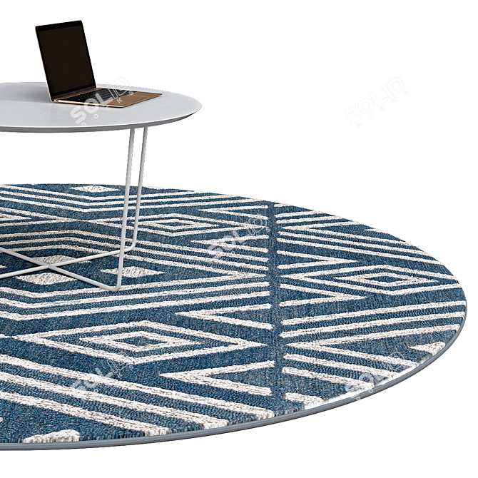 Luxury Circular Rugs | No. 169 3D model image 2