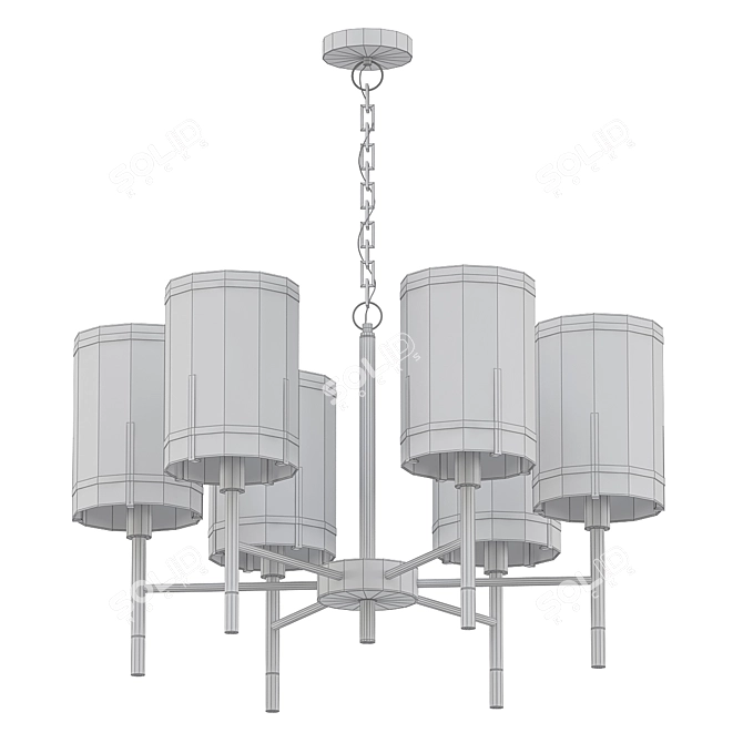 Bustaman Pendant Chandelier | Contemporary Lighting 3D model image 2