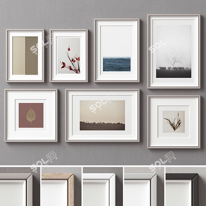 Versatile Frame Set - 7 Sizes 3D model image 2