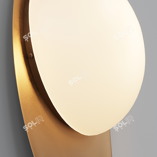 ALON Lampatron Wall Oval Lamp - 400x200mm 3D model image 2