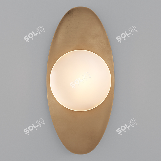 ALON Lampatron Wall Oval Lamp - 400x200mm 3D model image 4