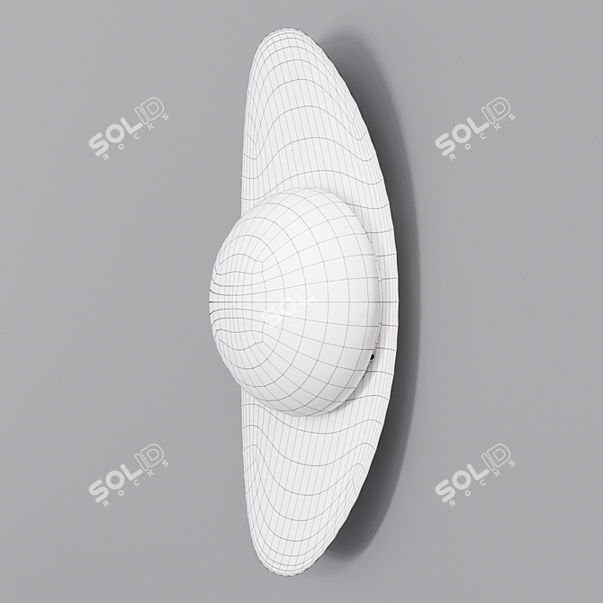 ALON Lampatron Wall Oval Lamp - 400x200mm 3D model image 5