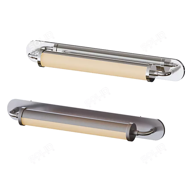 Bauhaus Revived Sconce: Modern Geometric Design 3D model image 2