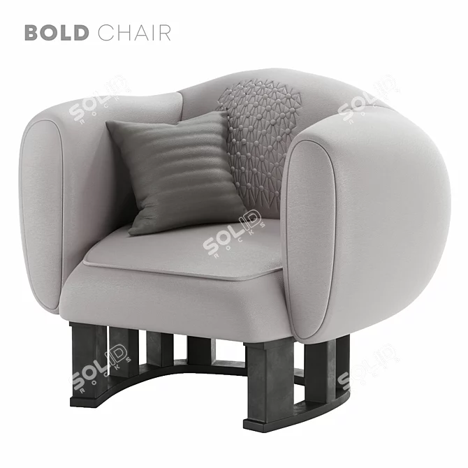 Elegant Seating Solution 3D model image 1