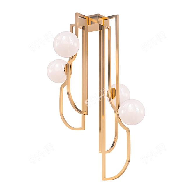 Enchanting Faust Pendant 3D model image 1