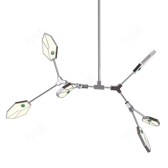 Sleek Joni Config. 2: Ultimate Horizontal Elegance 3D model image 1