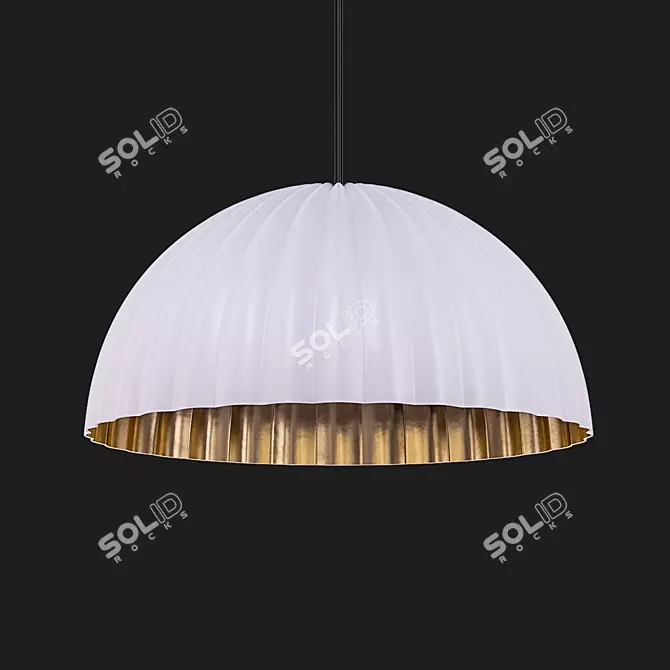 Elegant Dawson Bone China Pendant 3D model image 1