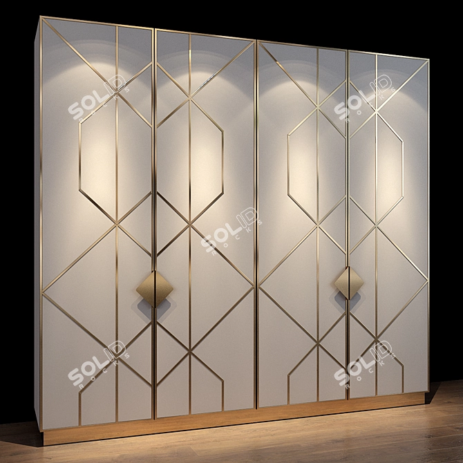 Modern Cabinet Furniture - Stylish and Functional 3D model image 3