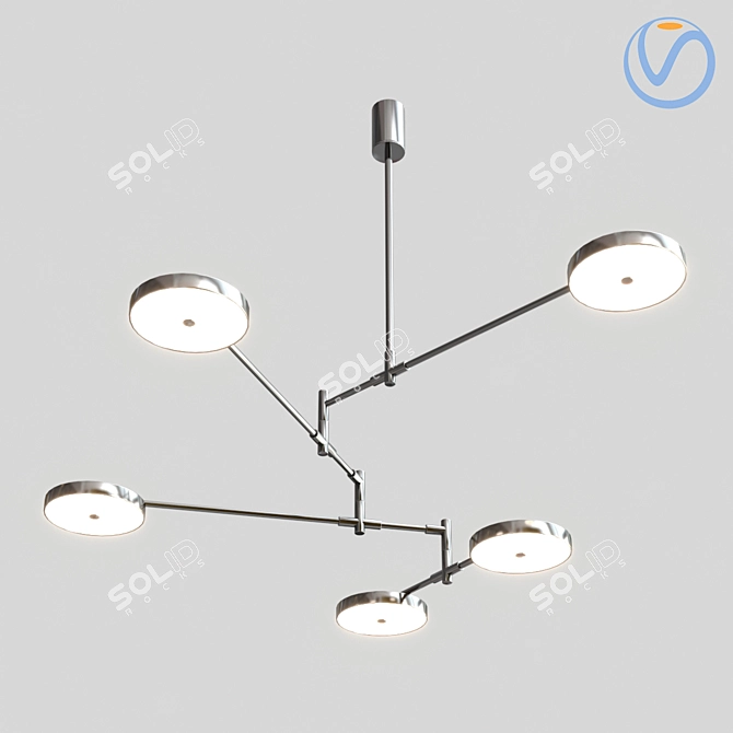 Modern Design Lamp Vrid 3D model image 2