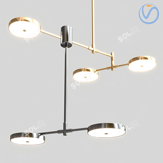 Modern Design Lamp Vrid 3D model image 3