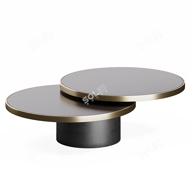 Modern Brinley Coffee Table: Stylish and Versatile 3D model image 1