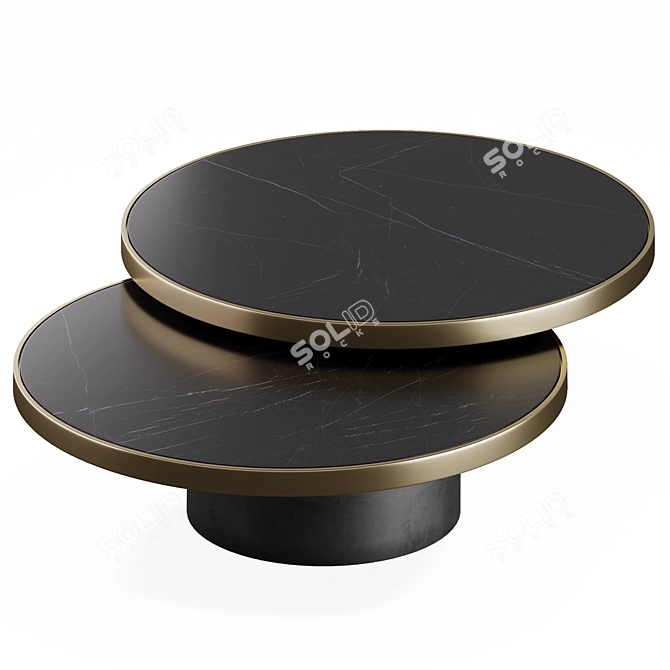 Modern Brinley Coffee Table: Stylish and Versatile 3D model image 2