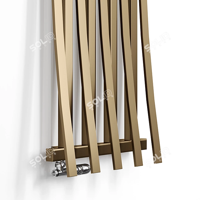 Terma Passo: Designer Vertical Radiators 3D model image 2