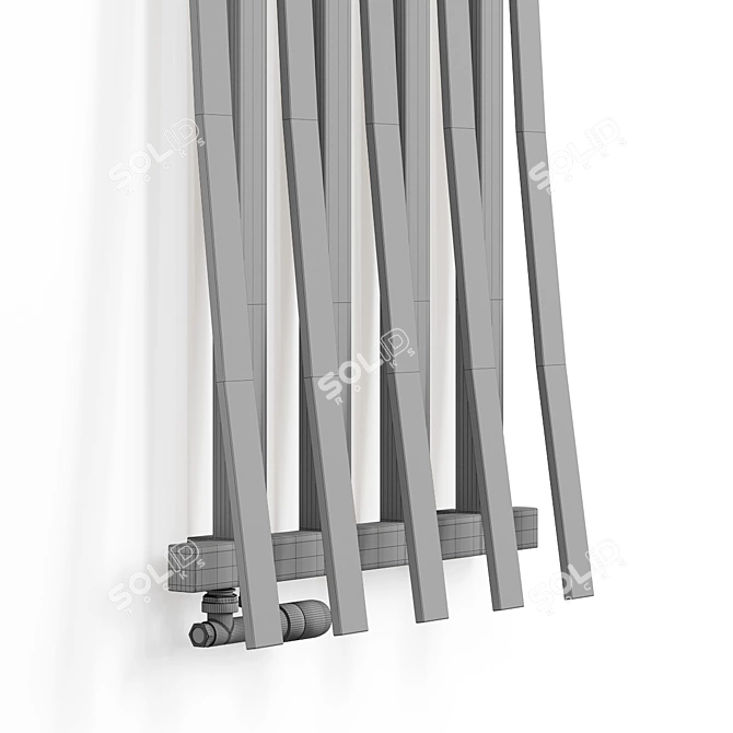 Terma Passo: Designer Vertical Radiators 3D model image 6