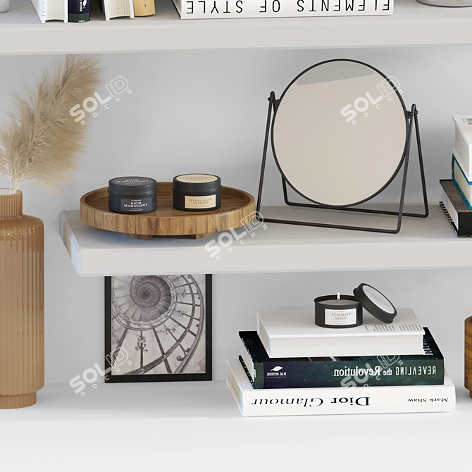 H&M Accessory Collection: Fragrance, Candles, Décor & More 3D model image 2